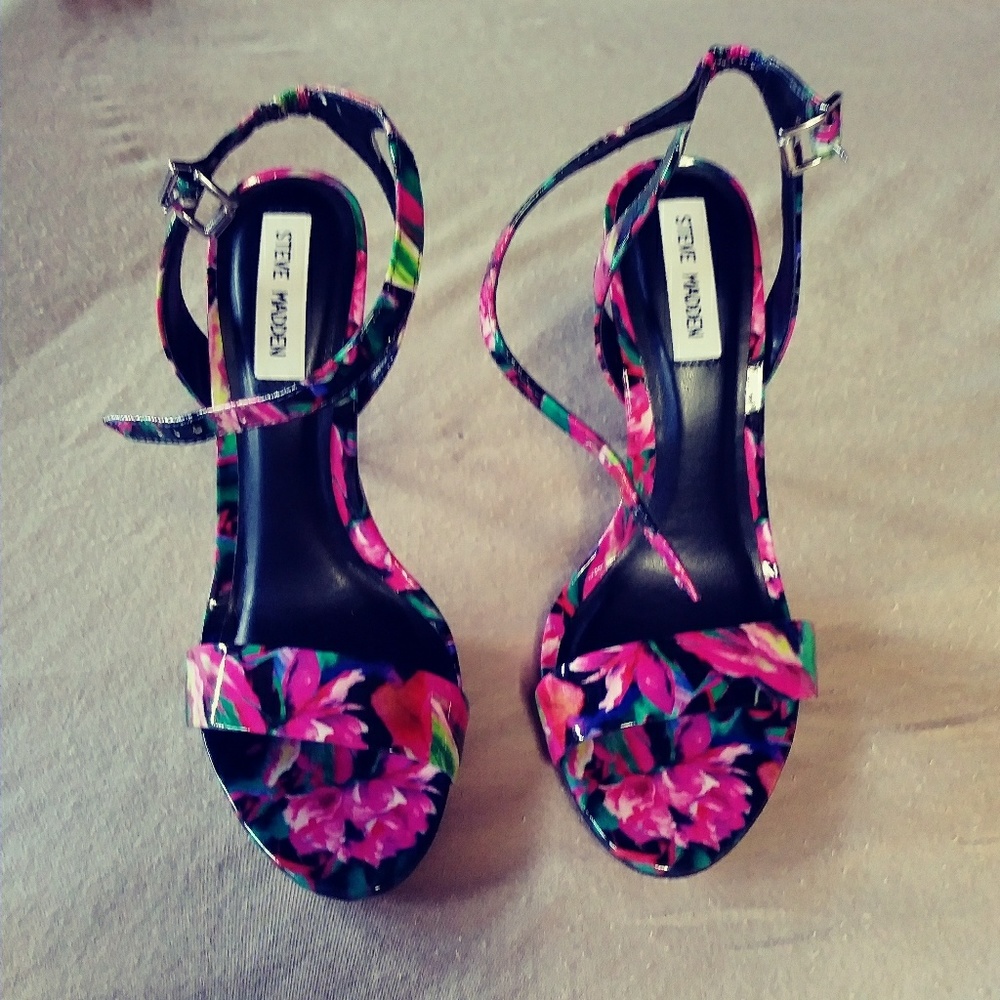 Steve Madden ankle-strap heels